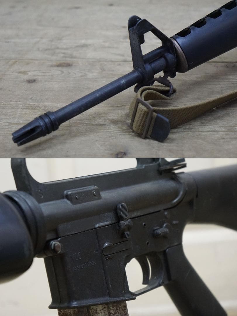 SMG刻印 MGC COLT M16 モデルガン マガジン付 アサルトライフル