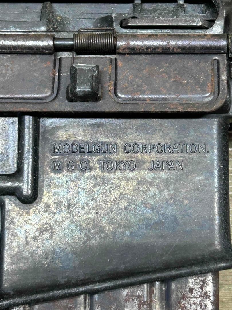 SMG刻印 MGC COLT M16 モデルガン マガジン付 アサルトライフル