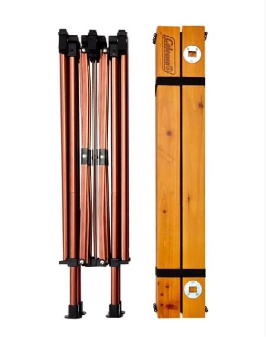 Coleman ナチュラルウッドロールテーブル クラシック(110)