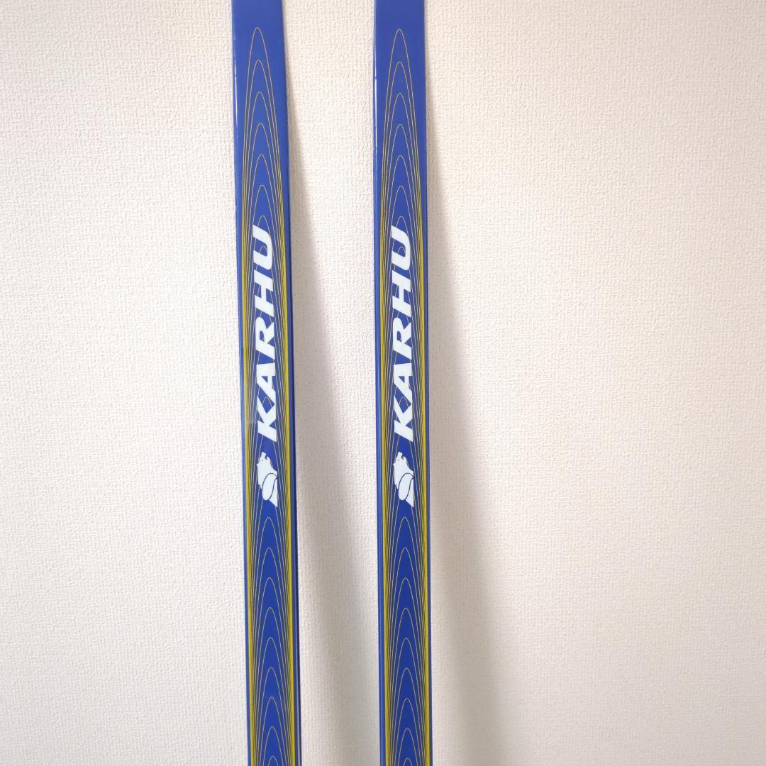 KARHU 179cm クロスカントリー スキー板＋EXELストック ウロコ板