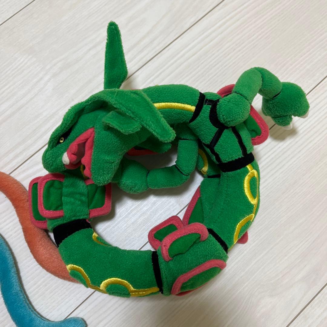 TOMY レックーザとデオキシスぬいぐるみ