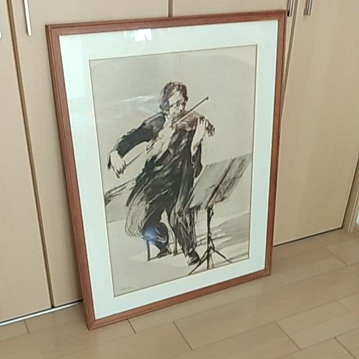 ワイズバッシユのリトグラフ