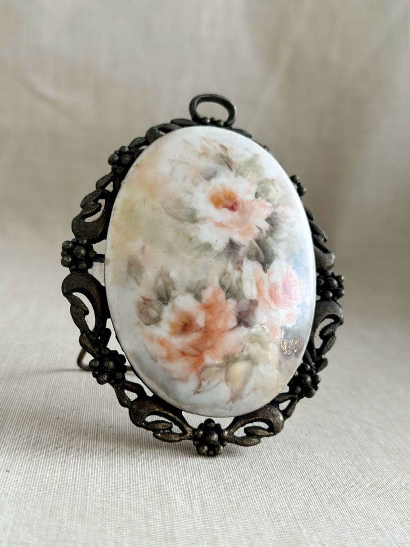 1920s ロンドン 作家サイン付き 手書き ポーセリン 置物 アンティーク