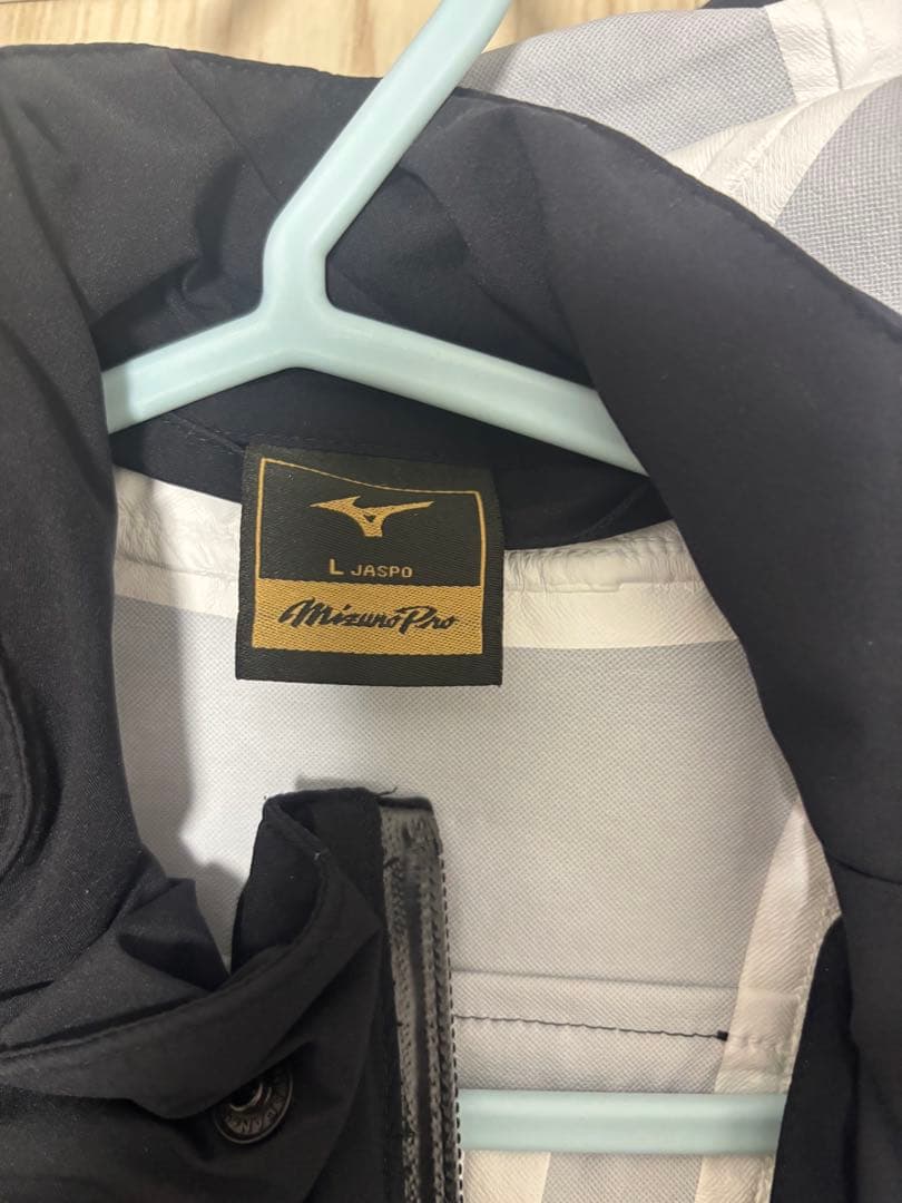 Mizuno Pro レインコートLサイズ ブラック