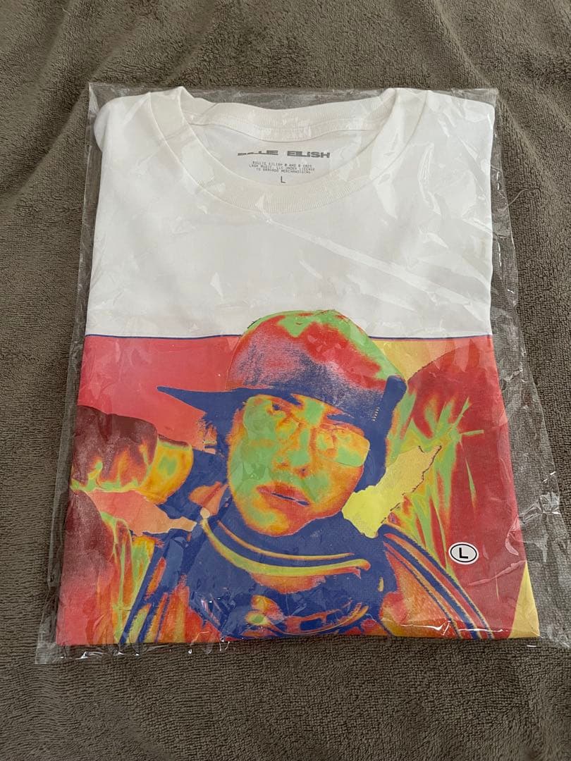 【未使用 / 数量限定品】ビリー・アイリッシュ 公式Tシャツ サイズL