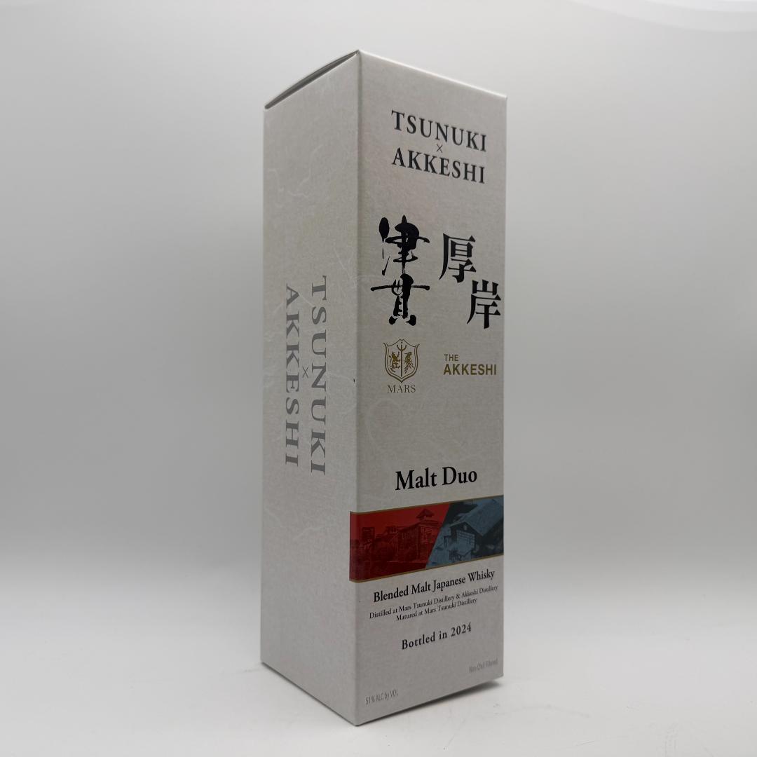 Malt Duo TSUNUKI x AKKESHI 津貫×厚岸 700ml ①