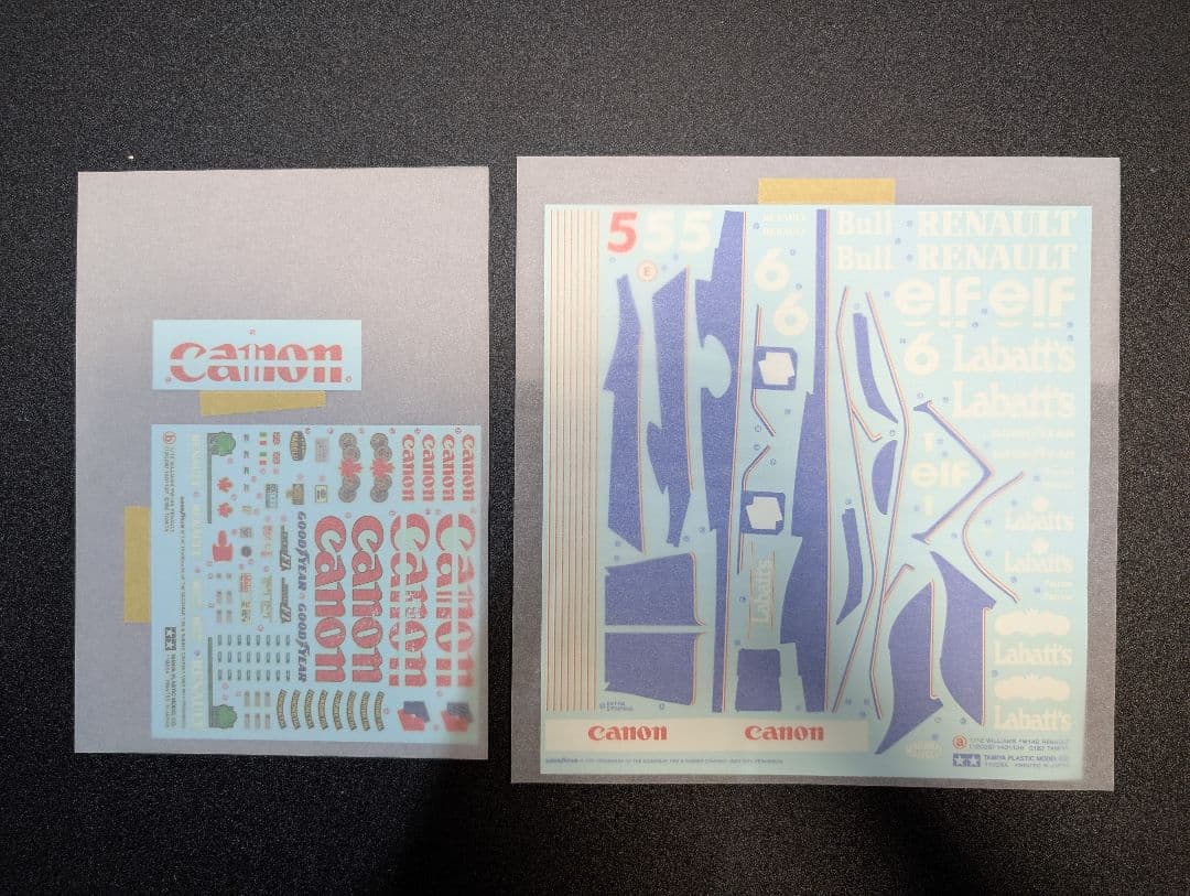 【オマケ多数】タミヤ 1/12 ウィリアムズ FW14B ルノー