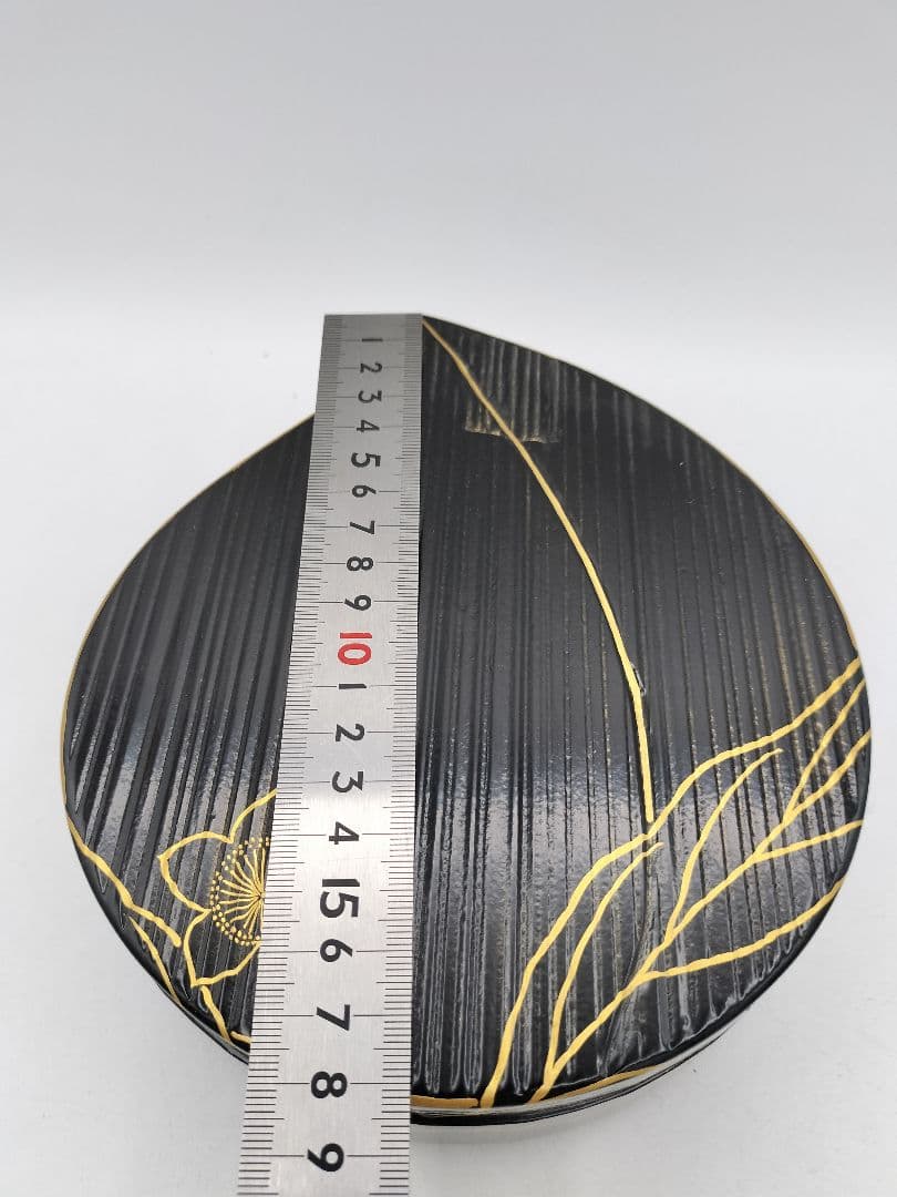 c879【新品・未使用】喰籠 桃 一関 岡房外 木箱 茶道具