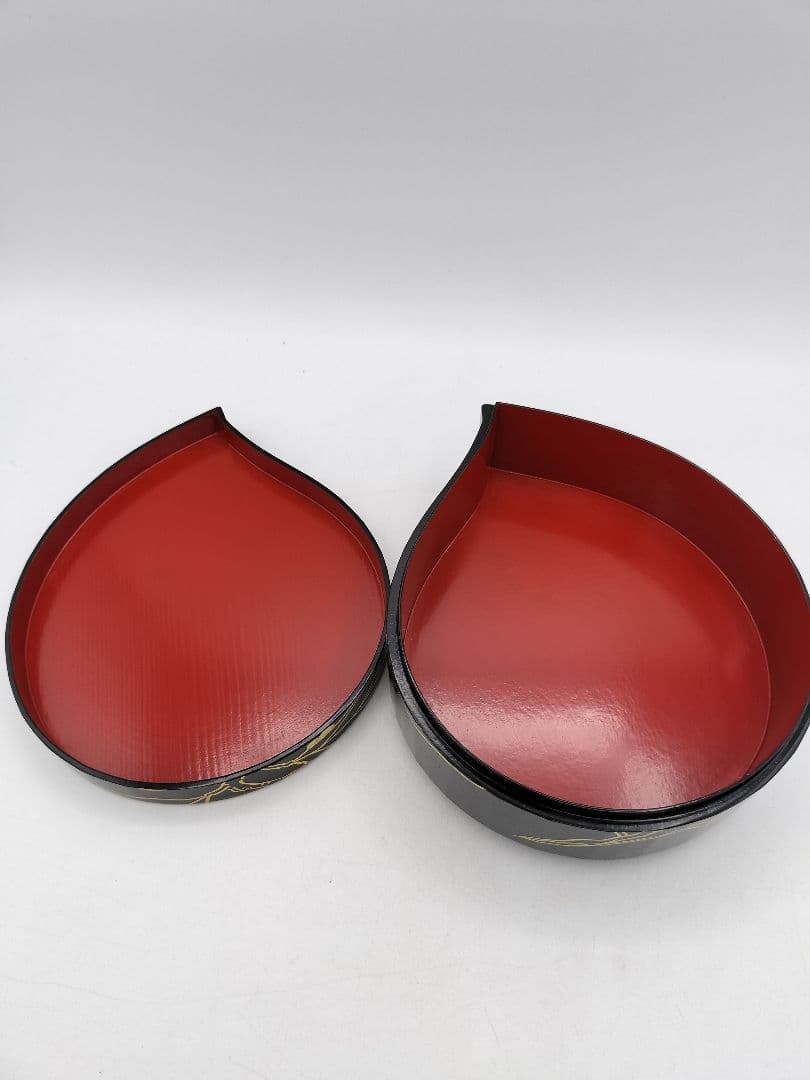 c879【新品・未使用】喰籠 桃 一関 岡房外 木箱 茶道具