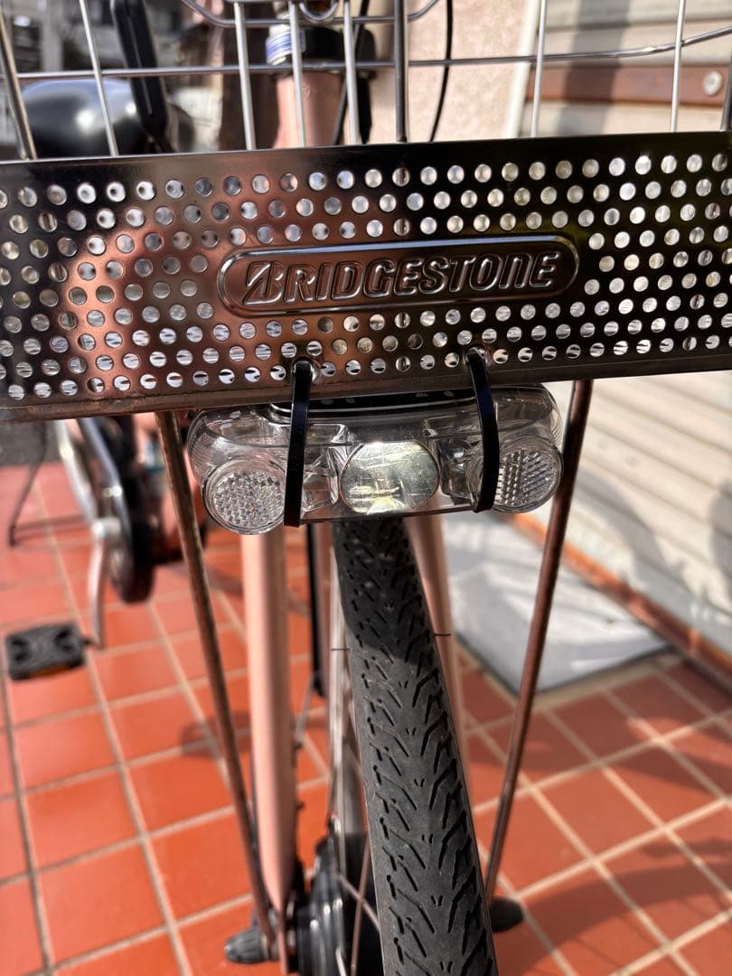 実働車　アルベルトe 電動自転車　BRIDGESTONE