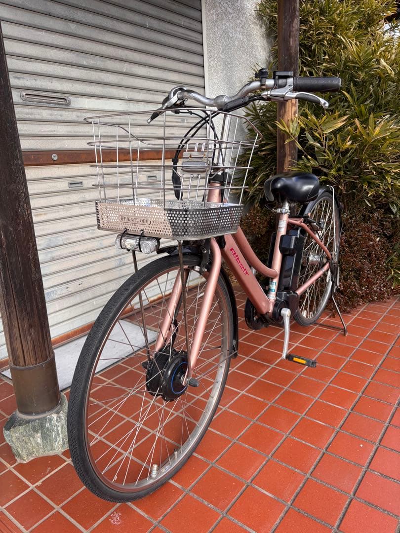 実働車　アルベルトe 電動自転車　BRIDGESTONE