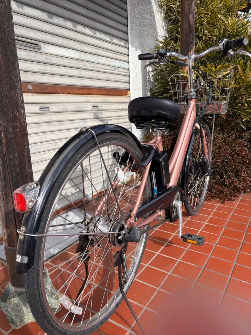 実働車　アルベルトe 電動自転車　BRIDGESTONE