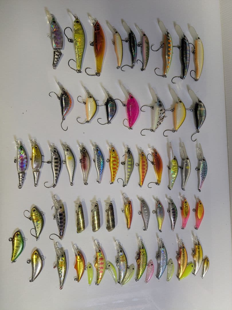 パームス　ミノー画像のセット　ケース付き