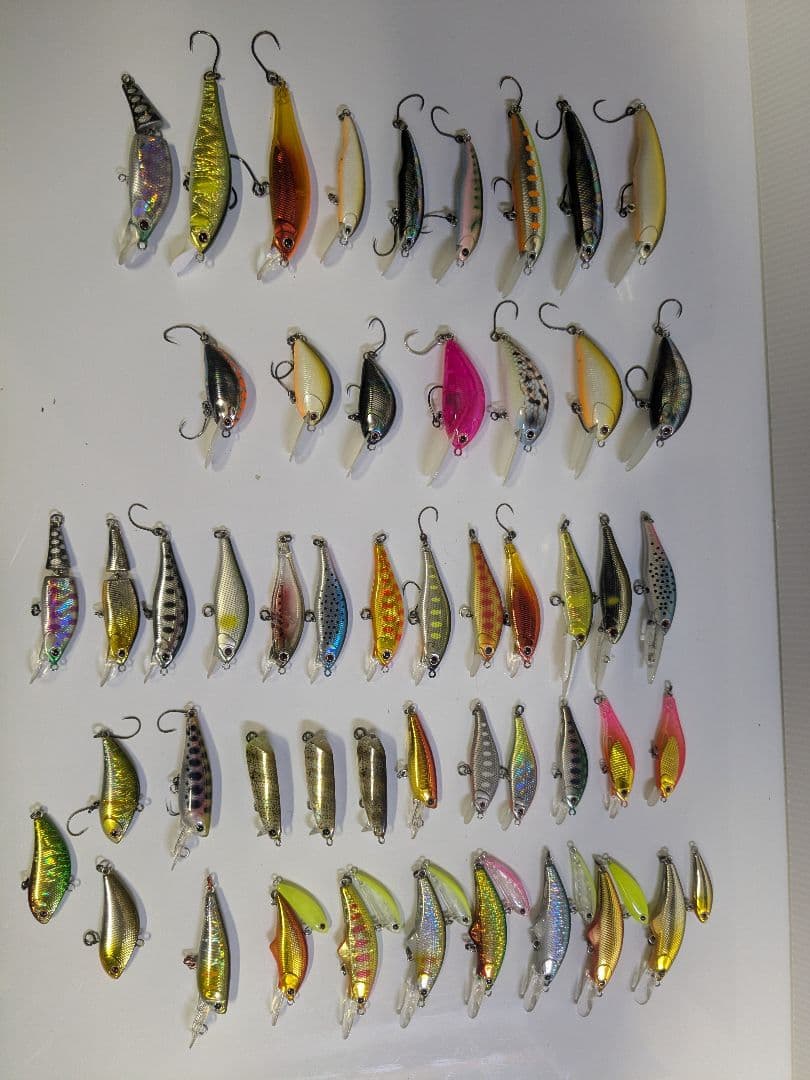 パームス　ミノー画像のセット　ケース付き