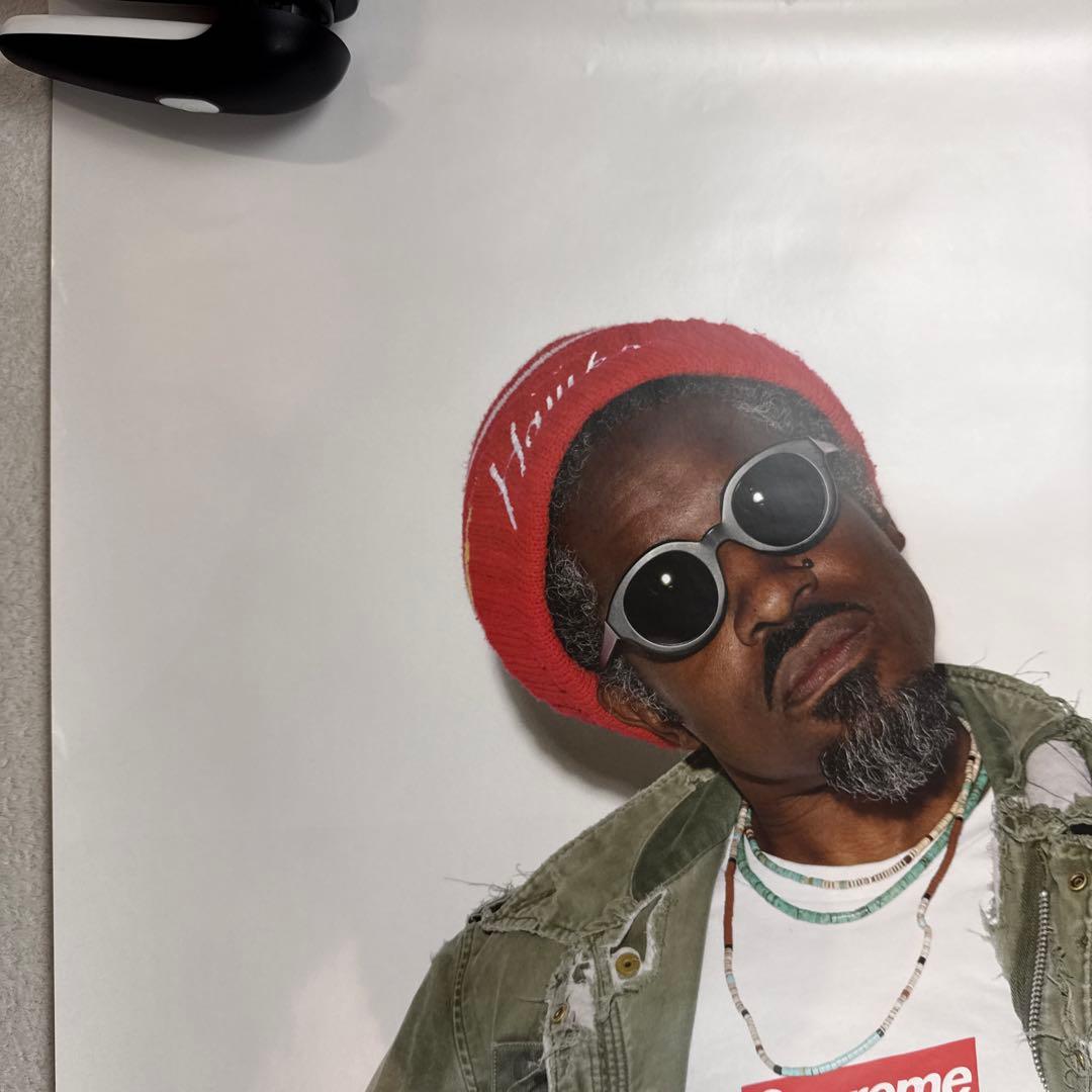 Supreme 22AW Andre3000 ポスター　証明書？、箱など付き