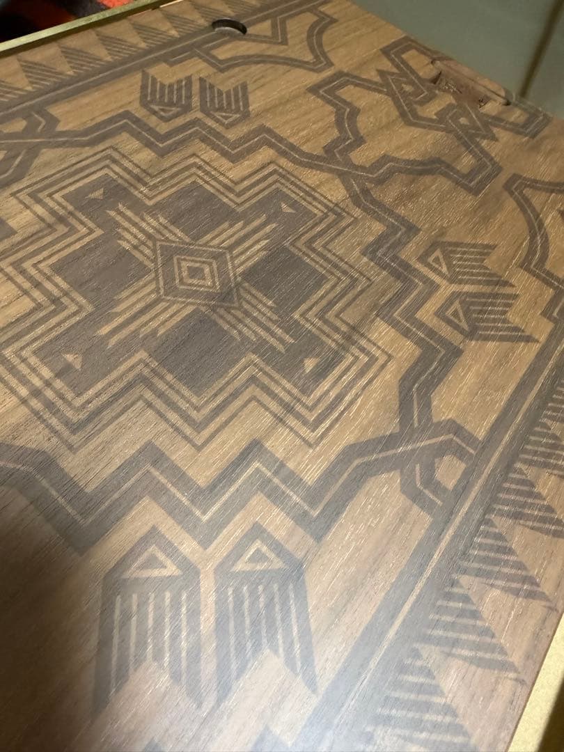 床上手　TheArth×OLDMOUNTAIN 柄上手　天板　オールドマウンテン