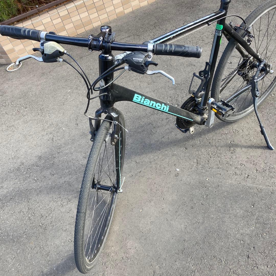 札幌引き取限定！ビアンキ最高級ラインROMA！！タイヤ新品！希少L size