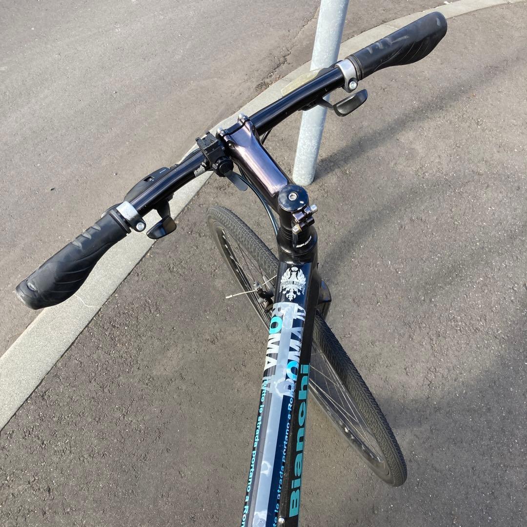 札幌引き取限定！ビアンキ最高級ラインROMA！！タイヤ新品！希少L size