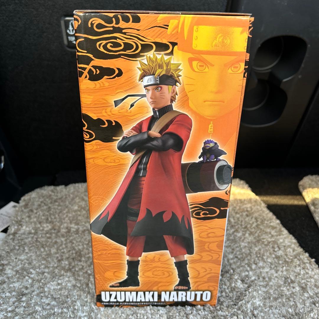 一番くじ　NARUTO A賞　うずまきナルト（仙人モード）フィギュア　ラバー
