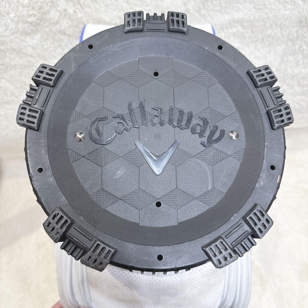 キャロウェイ Callaway ゴルフバッグ キャディバッグ ホワイト ブルー
