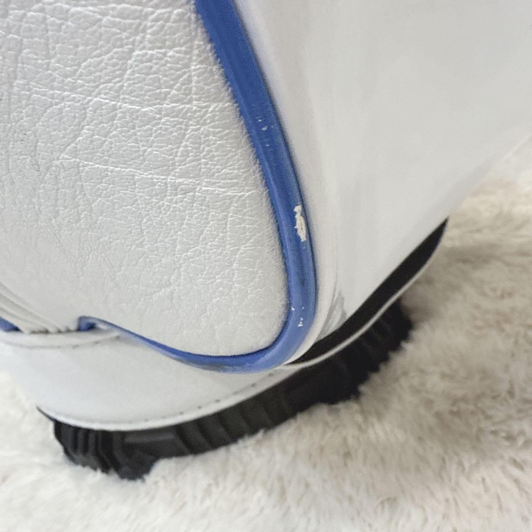 キャロウェイ Callaway ゴルフバッグ キャディバッグ ホワイト ブルー