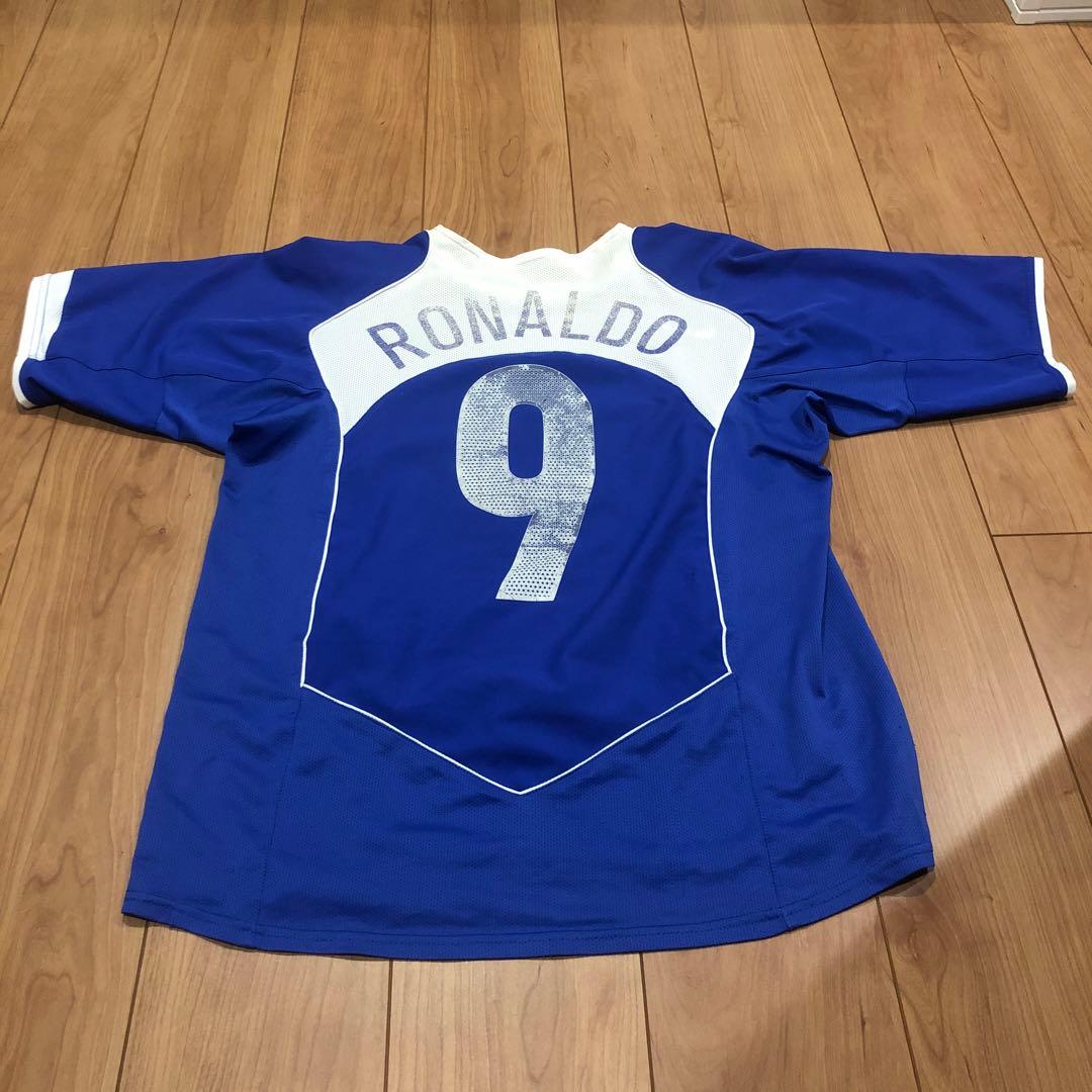 ナイキ 04/05 ブラジル代表 ロナウドユニフォーム アウェイ