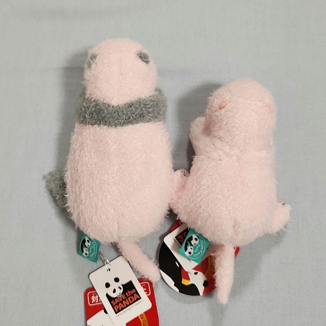 上野動物園　ほんとうの大きさのパンダの仔　シャオシャオ　レイレイ　ぬいぐるみ