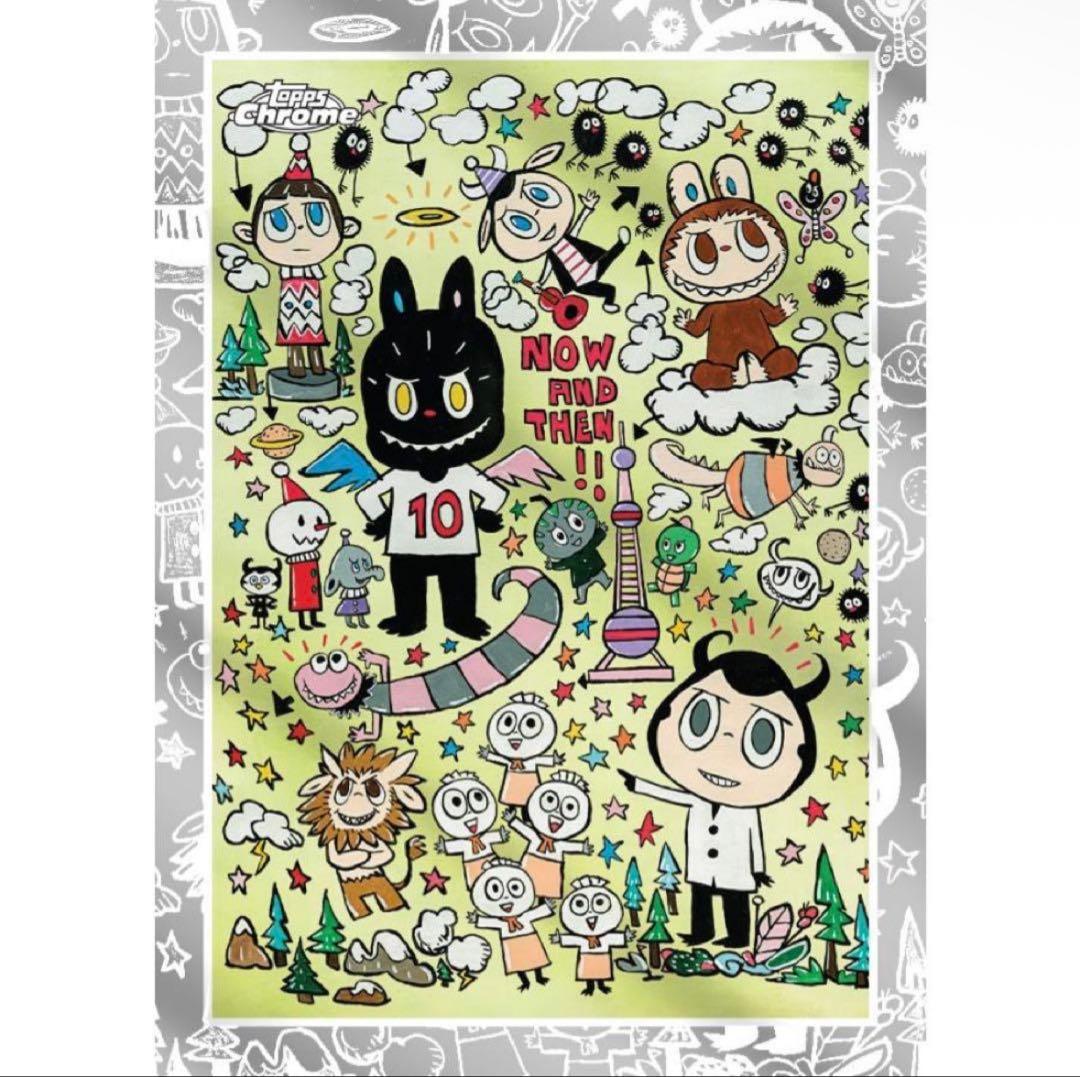 2025 Topps Chrome Labubu 5 BOX 新品・未開封