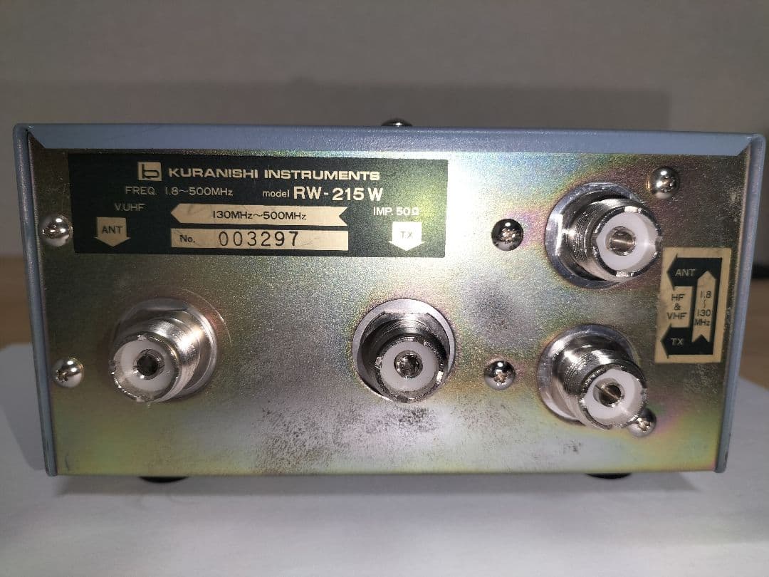 KURANISHI RW-215W SWR & WATTメーター　美品