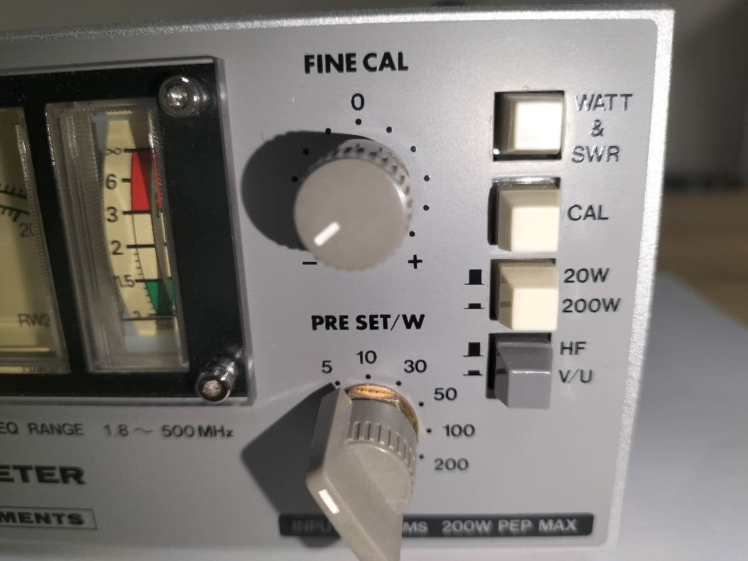 KURANISHI RW-215W SWR & WATTメーター　美品