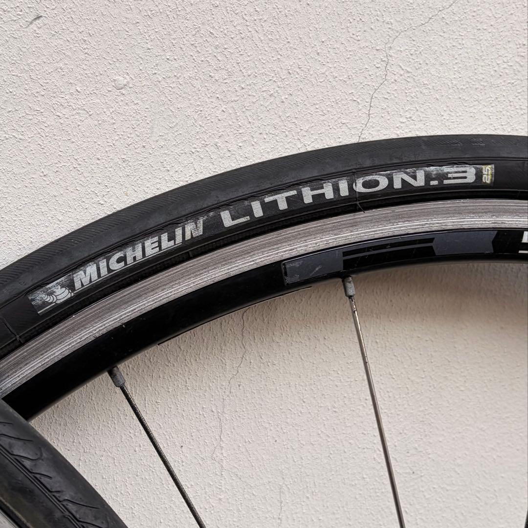 SHIMANO WH-R501 前後セット【10S対応・ミシュランタイヤ付】