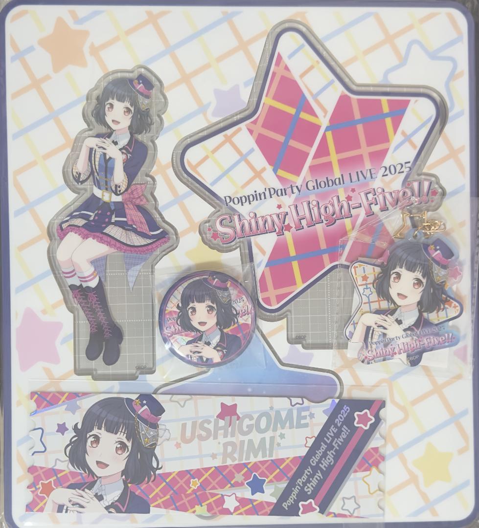 バンドリ　牛込りみ　ポピパ　上海公演限定グッズ　６点セット　24時発送