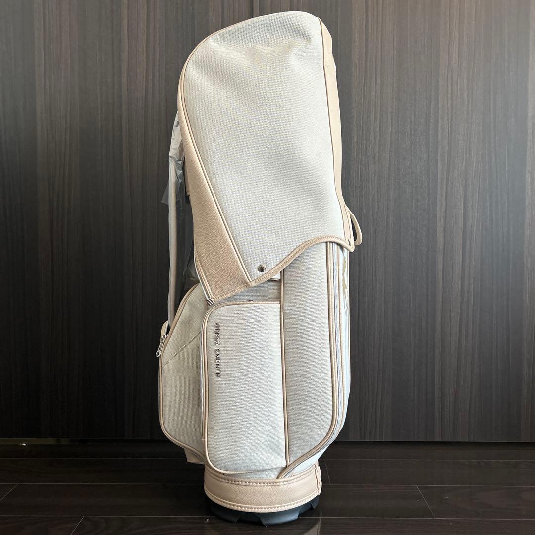 HUNTING WORLD ベージュ キャディバッグ