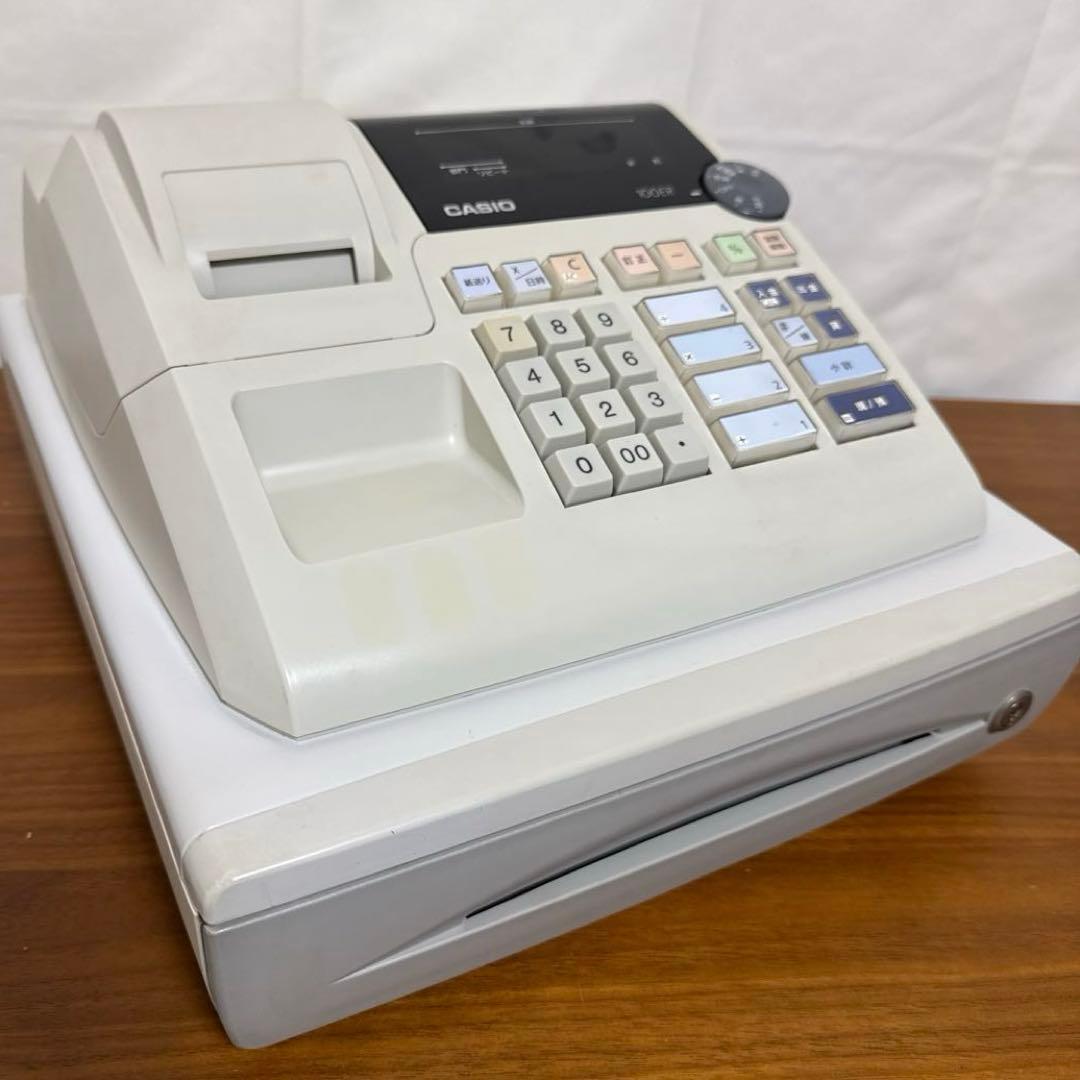 送料込 CASIO 電子レジスター(4部門) カシオ計算機 人気コンパクトサイズ