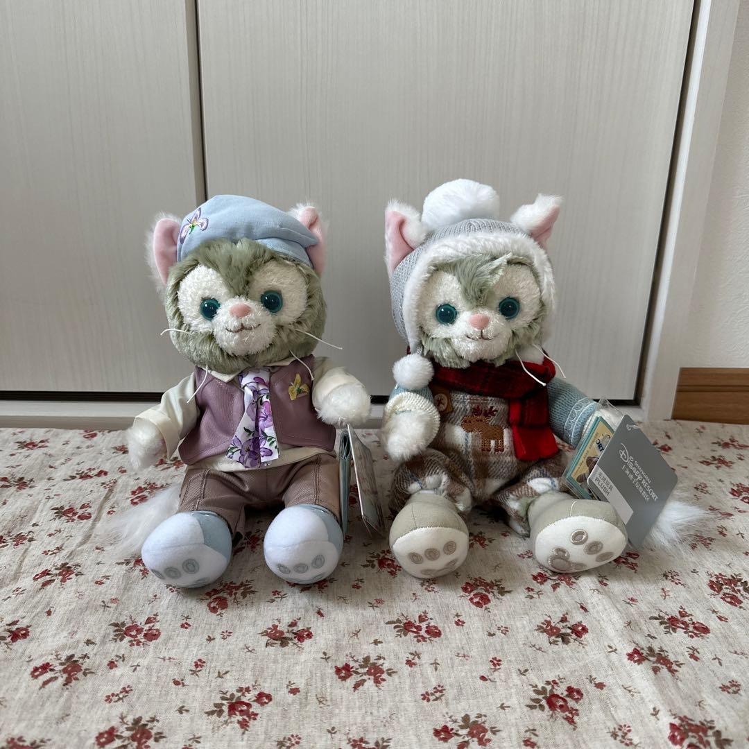 上海ディズニー❤️春日＆クリスマス　ジェラトーニぬいぐるみSS
