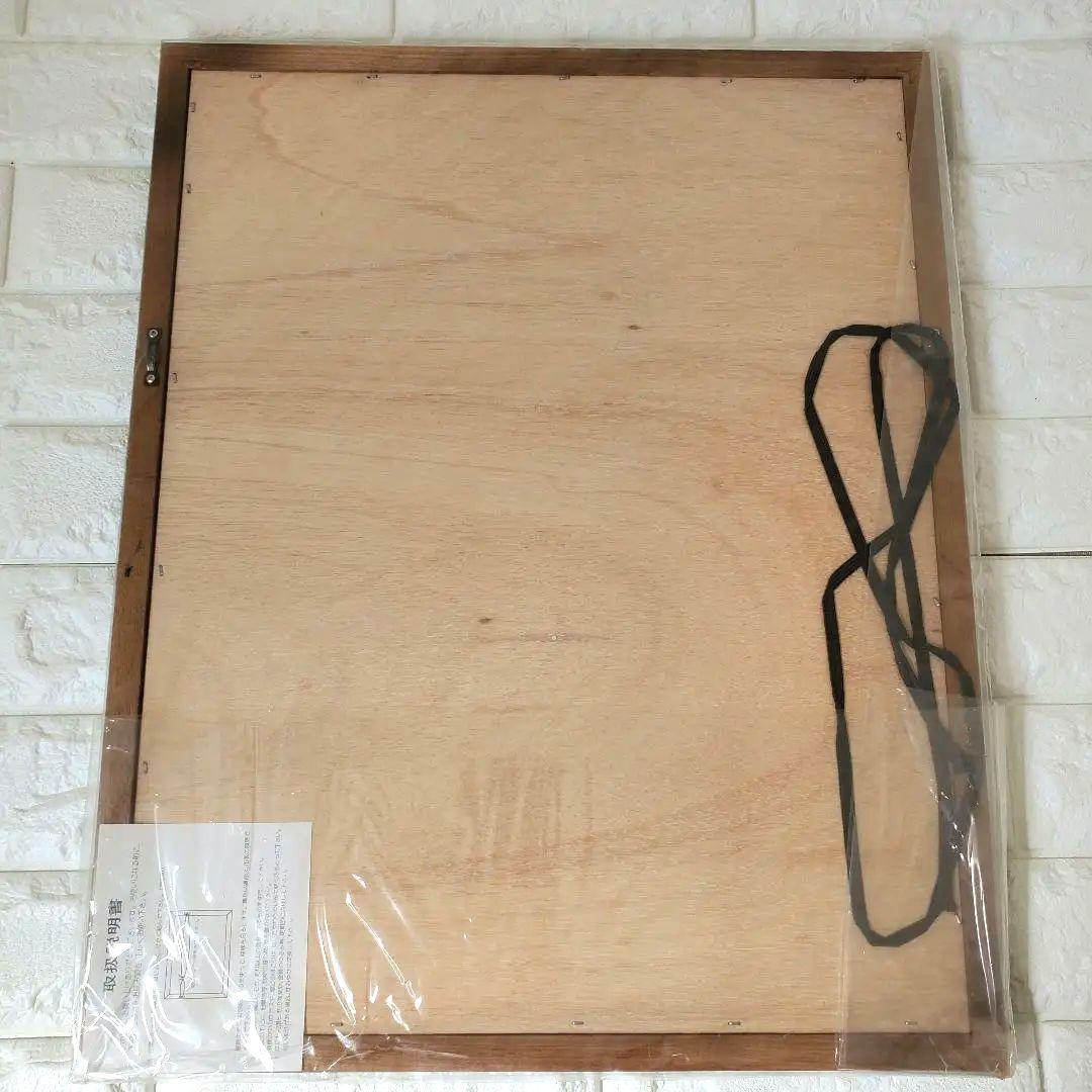 新品未使用 LOWENBRAU レーベンブロイ パブミラー 木製フレーム 壁掛け