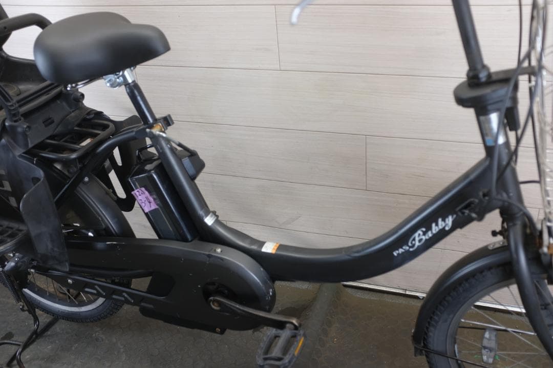 電動自転車ヤマハPAS　Babby20インチ3段12.3Ah(4点灯）充電器あり