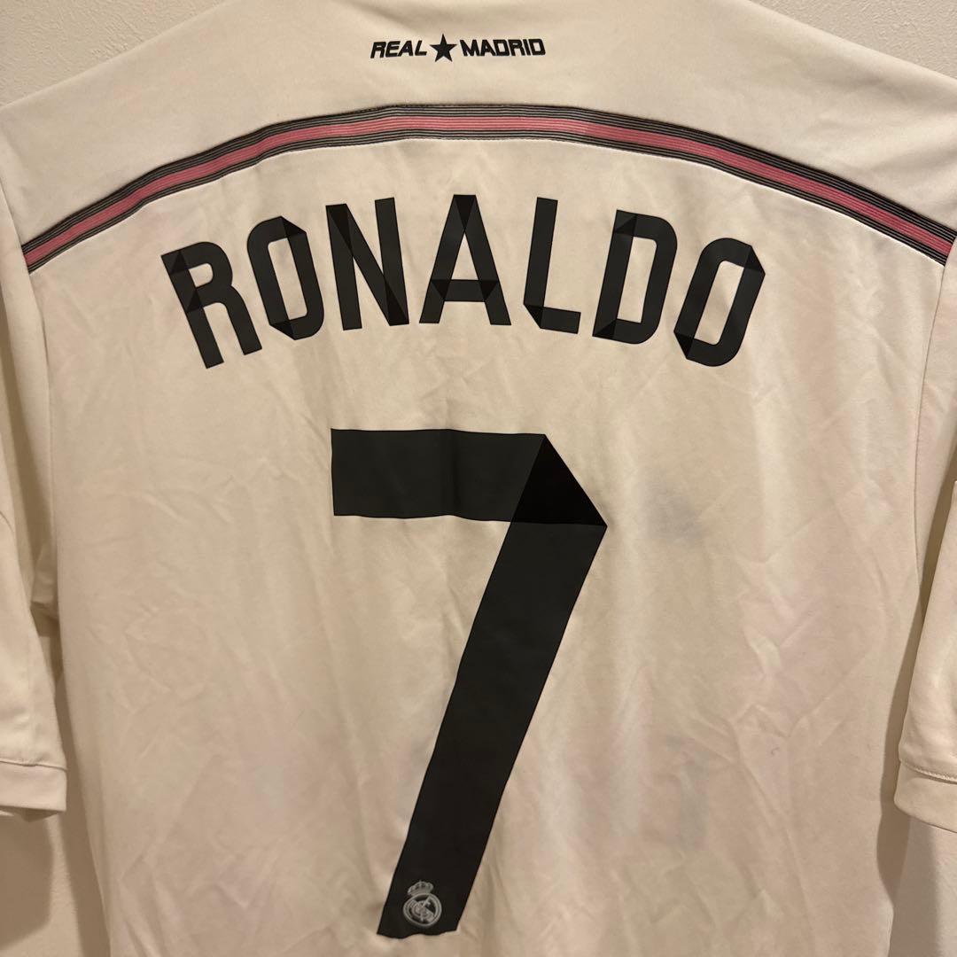 サッカー　ユニフォーム　C・ロナウド ＃７ レアル・マドリード １４／１５（H）