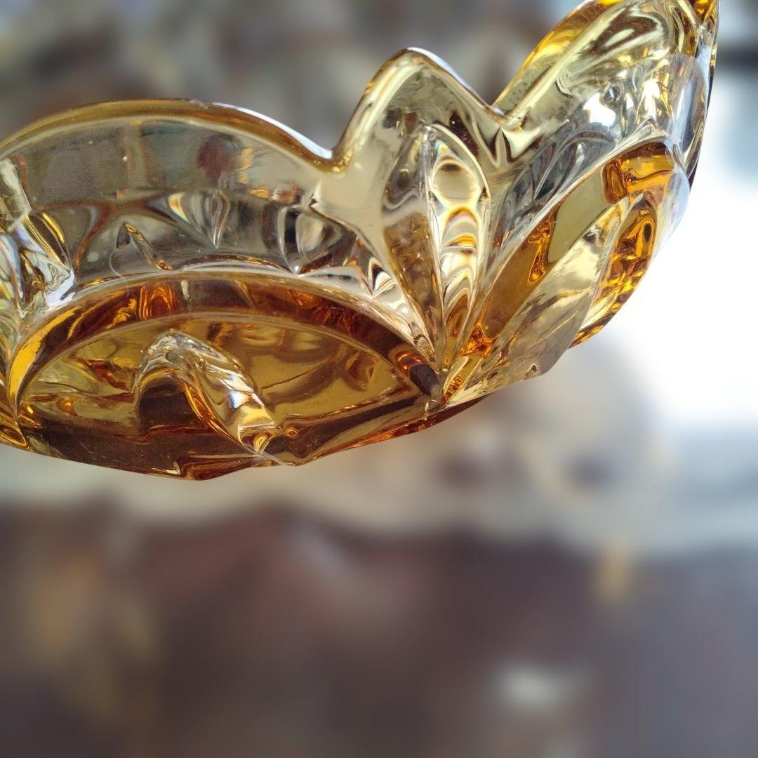 アンテークガラス盛り皿