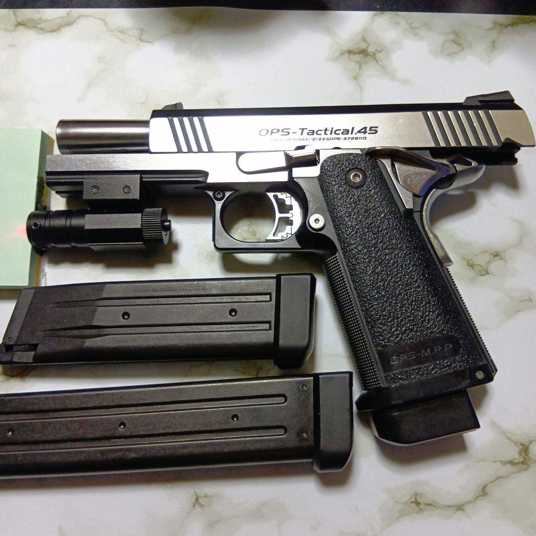 う*き様 ハイキャパカスタム デュアル・ステンレス【GBB】予備マグ他付