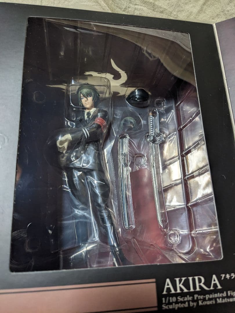 咎狗の血　アキラ　黒　軍服 1/10 フィギュア　未開封