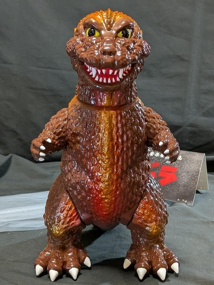 安楽案作ゴジラ1954（メディコムトイ）ギニョール版3期 ソフビフィギュア