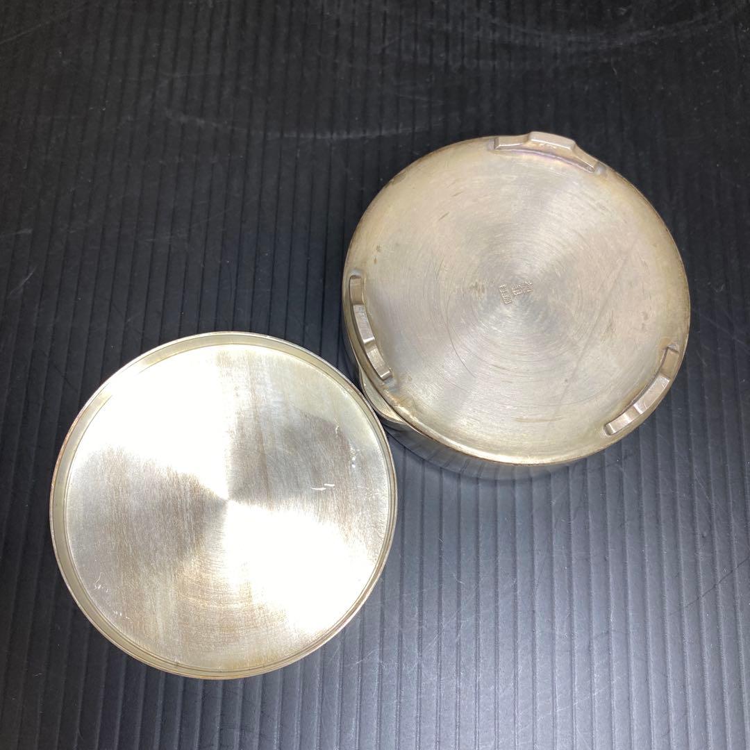 純銀製　鳳凰　建物　ボンボニエール　93g 共箱　東さ8-0208☆2F