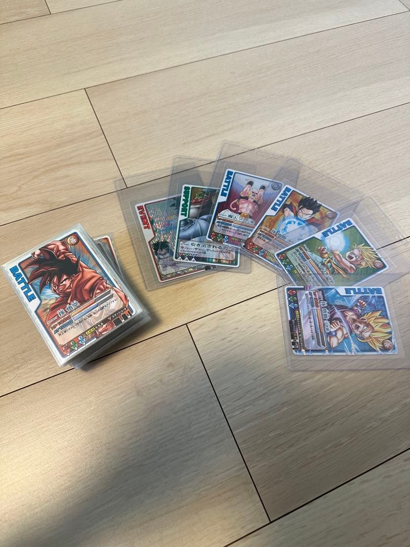 【超美品】ドラゴンボールZ データカードダス ロケテセミコンプ