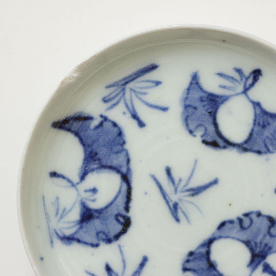 古伊万里　伊万里　江戸　中期　豆皿　小皿 2客セット　金継ぎ　材料