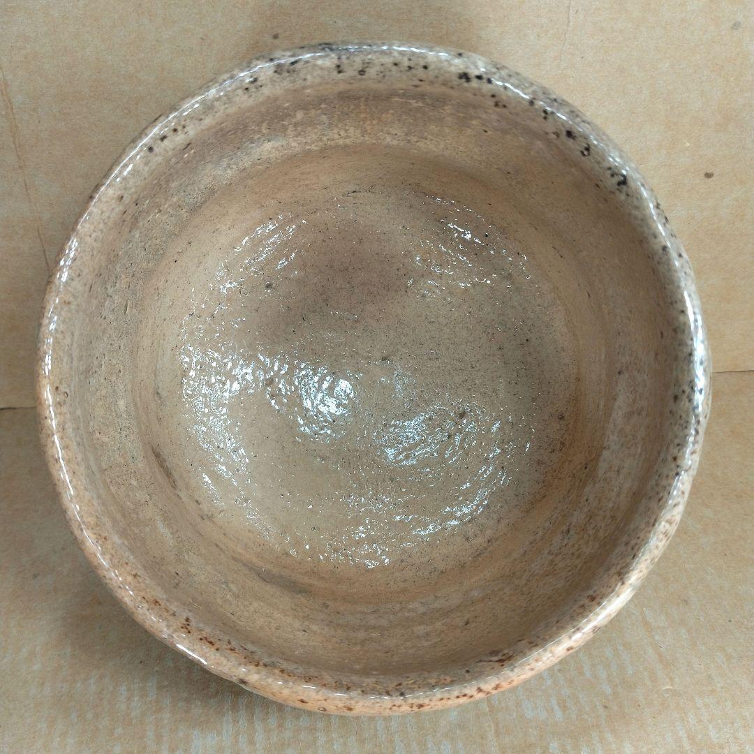 坐忘斎(裏千家十六代）自作 赤茶碗 風月ト号ス 共箱(箱作は駒沢利斎）無傷美品