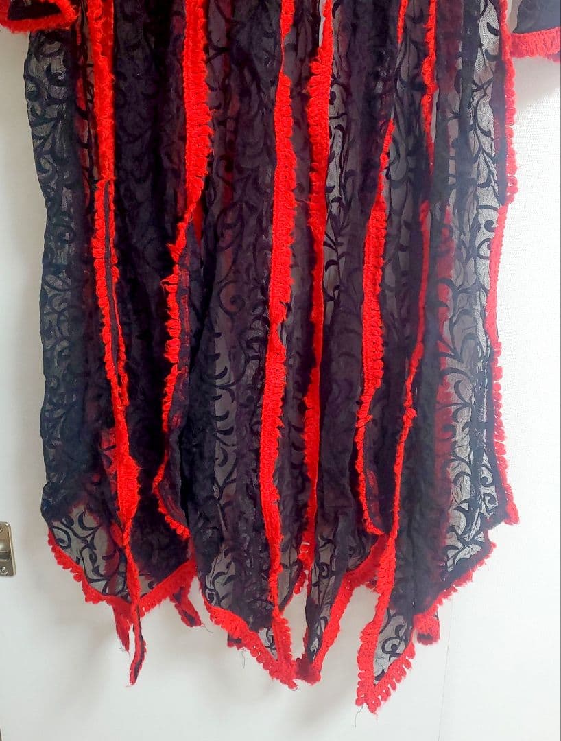 X JAPAN/YOSHIKI　バラ　ローズ/薔薇　赤/レッド　コスプレ衣装