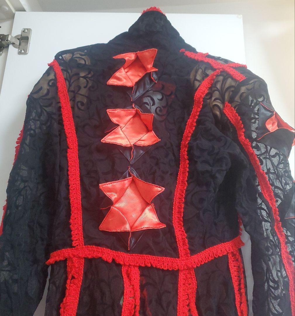 X JAPAN/YOSHIKI　バラ　ローズ/薔薇　赤/レッド　コスプレ衣装