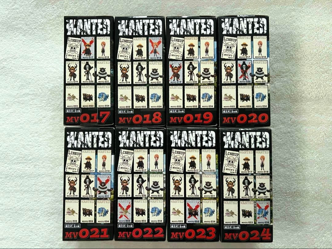 [未開封]ワンピース ワーコレ ストロングワールド ver.3 & 4 全16品