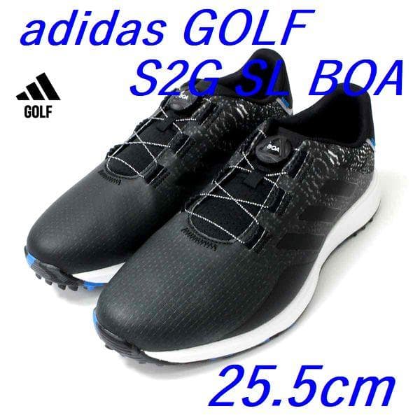K2新品 25.5cm アディダス ゴルフ BOA シューズ GV9789